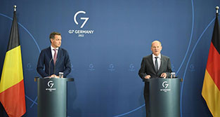 比利时首相访问德国